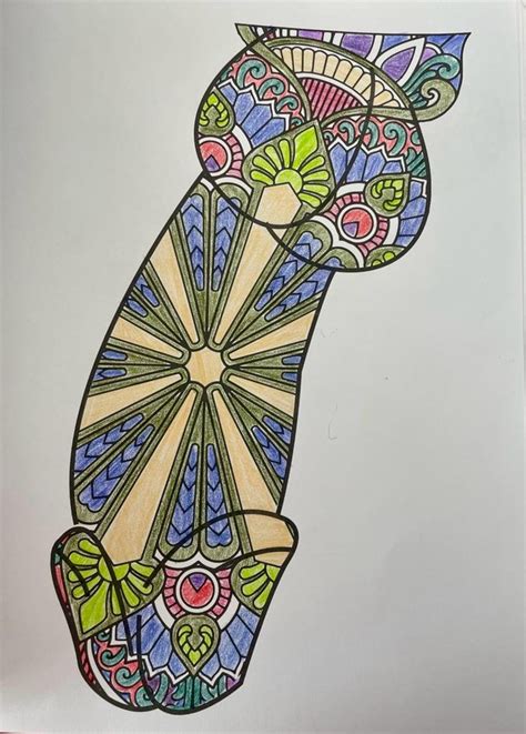 Coloring Pages For Adults Printable 10 Pages Penis Coloring Book Dick