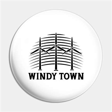 Windy Town Windmill Electricity Turbine Technician Wind Turbine
