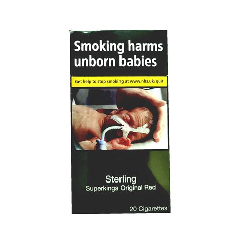 Sterling Superkings Original Red 20 Cigarettes Shop N Save