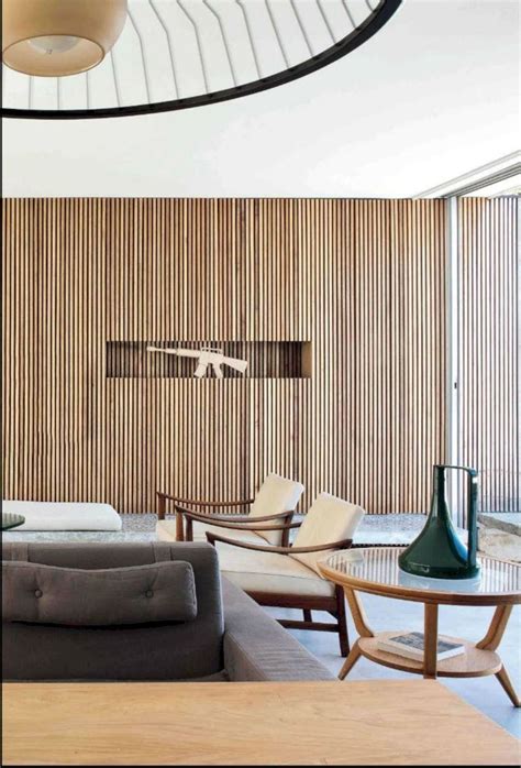 55 Beautiful Mid Century Living Room Decor Ideas Feature Wall Living