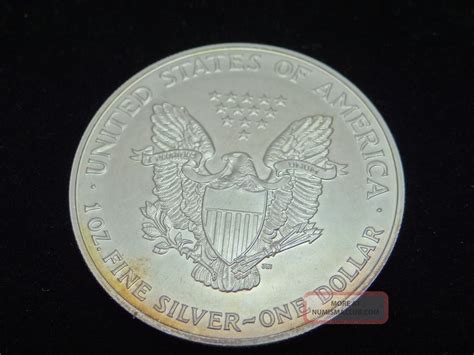 1998 American Eagle Walking Liberty Silver Dollar 1 Oz Fine Silver