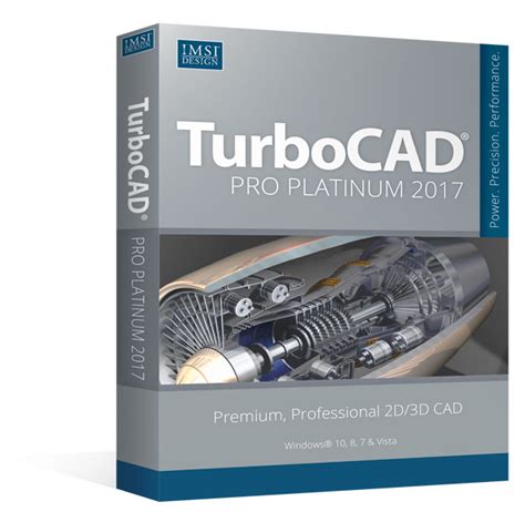Turbocad 2017 Pro Platinum Premium 2d3d Cad With Specialised