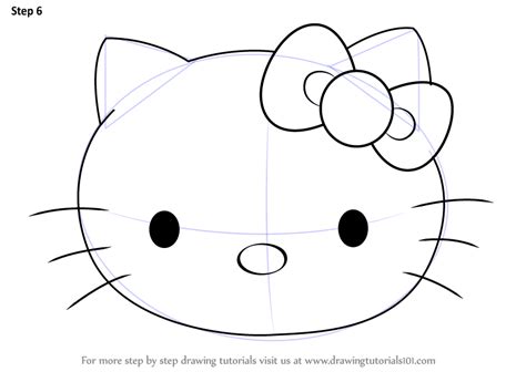 Easy steps to draw easy ways to draw peacock contentpark co. Learn How to draw Hello Kitty face (Hello Kitty) Step by ...