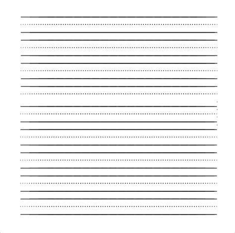 Writing is a process, and no two people write in the same way. FREE 11+ Lined Paper Templates in PDF | MS Word