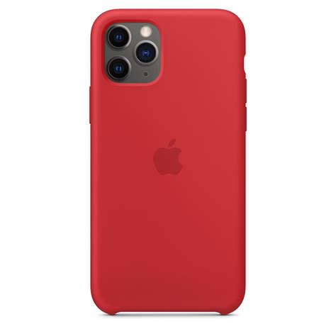 Looking for an iphone 11 case? iPhone 11 Pro Silicone Case - (PRODUCT)RED - Apple
