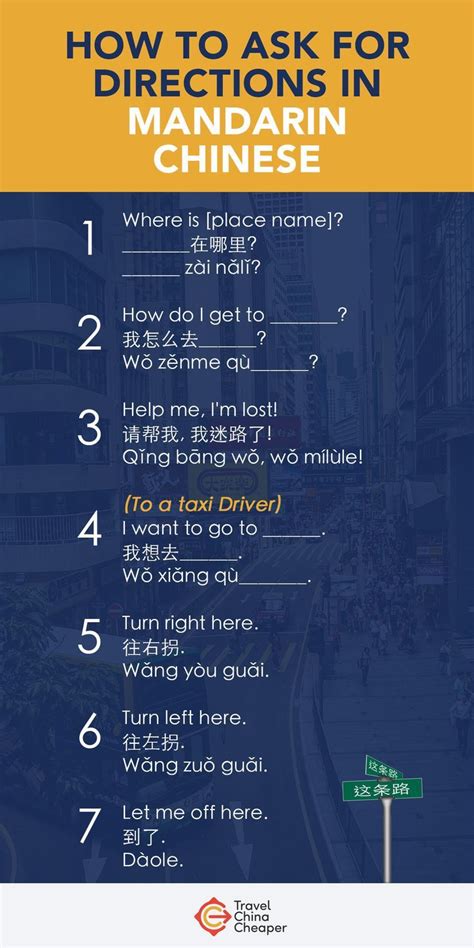 How To Ask For Directions In Chinese If You Want To Learn Mandarin