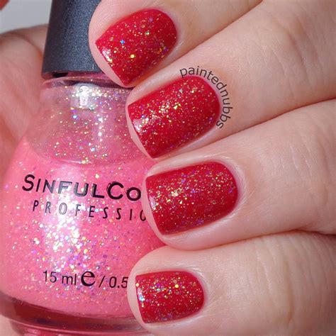 Painted Nubbs Sinful Colors Professional Flirt With Hearts Collection