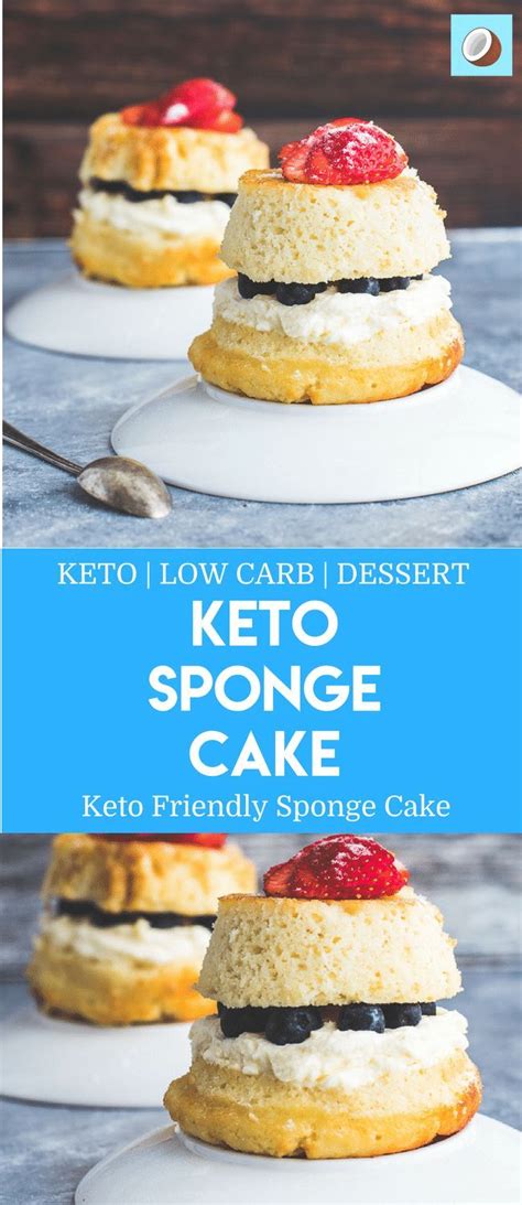 Fluffy keto angel food cake makes the best light dessert! Keto Sponge Cake | Recipe | Sponge cake recipes, Keto food ...