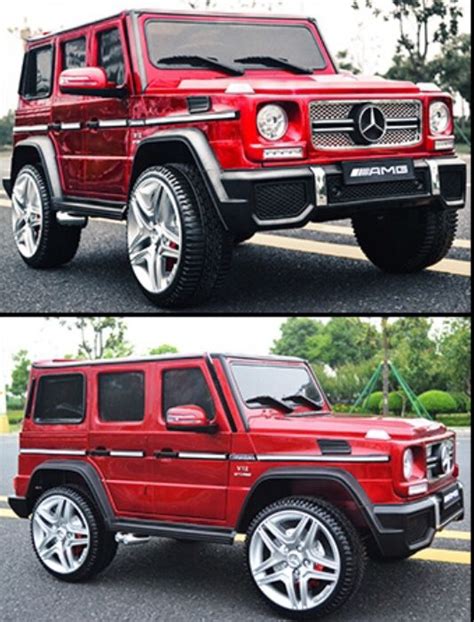 Mercedes G Wagon Kids 2door Drivable Electric Car For Sale