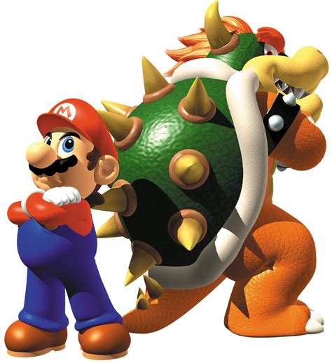 Super Mario 64 Nintendo 64 Bowser Artwork