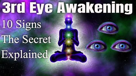 3rd Eye Awakening 10 Signs The Secret Explained Youtube