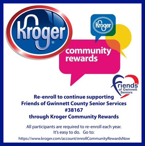 Kroger Rewards Re-Enroll Banner_lg_sq - Friends of Gwinnett Seniors