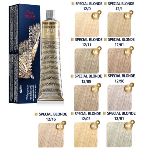 Wella Koleston Perfect Me Special Blondes 120 Delightful Hair And