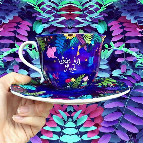 Sosuperawesome Hand Painted Teacups Saucers And Mugs By Sydonie