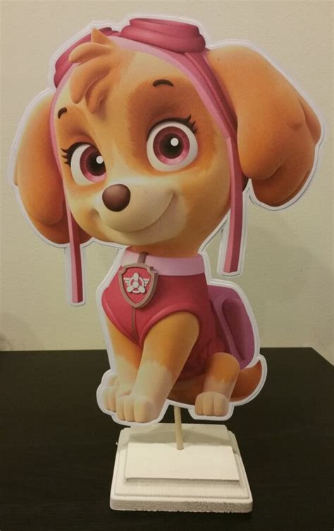 Skye And Everest Female Paw Patrol Stand Up By Flashyaffairs On Etsy