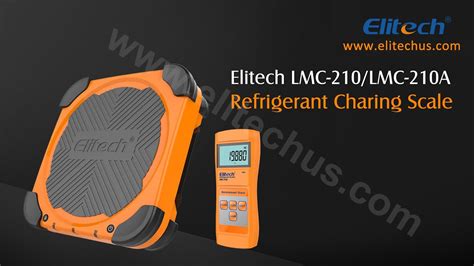 Elitech Lmc 210 And Lmc 210a Wireless Refrigeration Scale With Remote 220
