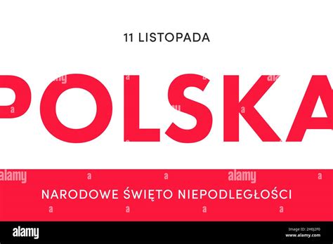 Independence day of Poland Polish Narodowe Święto Niepodległości