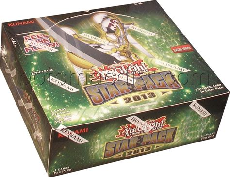 Yu Gi Oh Star Pack 2013 Booster Unlimited Ed Box Potomac Distribution