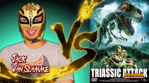 Triassic Attack Movie Review Emilia Clarke Reanimated Fossil Dinosaurs Slammarang Youtube