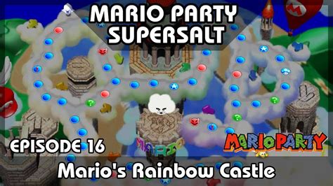 Mario Party Supersalt 16 Marios Rainbow Castle Mario Party 1 Youtube