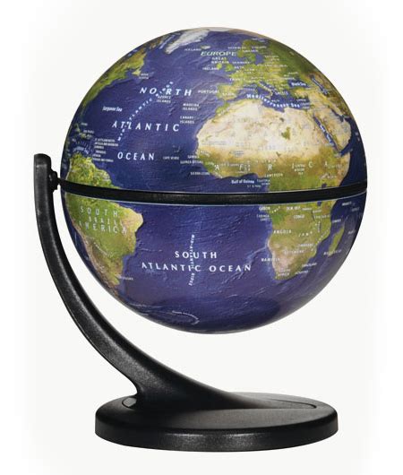 Wonder Globe Dark Blue Ocean Physical Replogle Globes