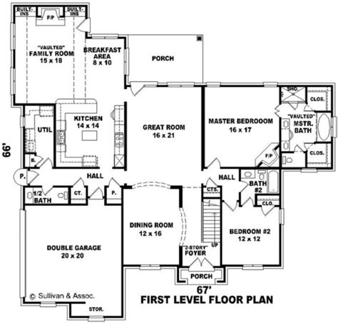 Modern Mini Mansion Floor Plan