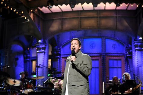 Adam Sandler Hosts ‘saturday Night Live And Sings Song ‘i Was Fired