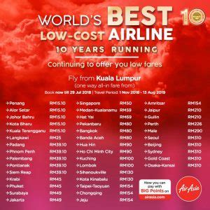 This promotion allows you to avail up to 70% off on base fares for all destinations or 20% off on. AIRASIA PROMOTION 2018 | AirAsia SALE Promotion 2020