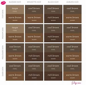 Eyebrow Color Chart Confessions Of A Cosmetologist