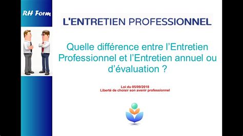 Différence Entre L Entretien D évaluation Et L Entretien Professionnel