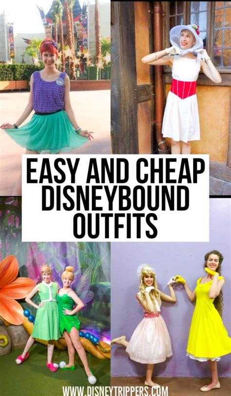 12 Easy And Cheap Disneybound Outfits For Women What To Wear To