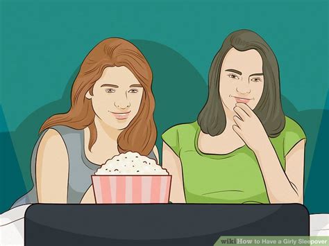 How To Have A Girly Sleepover With Pictures Wikihow