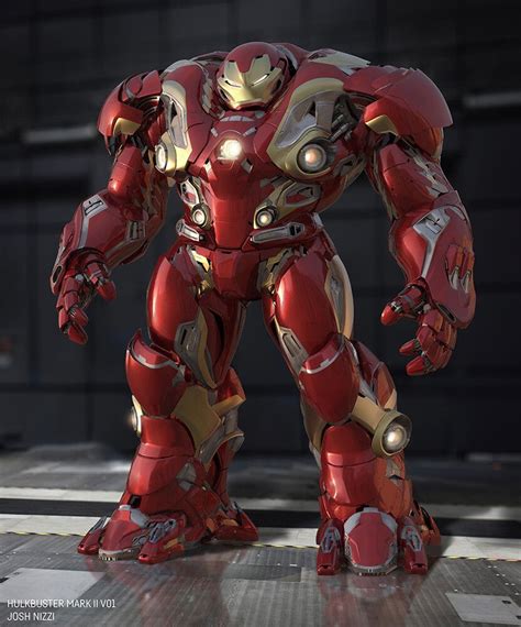 Marvel Iron Hulkbuster Art