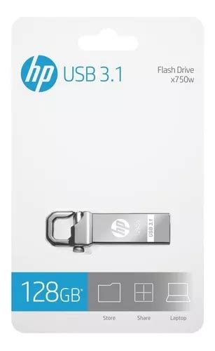 Hp Usb X750w 31 128gb Metalica Envío Gratis