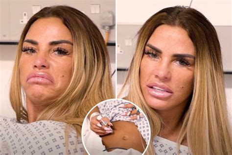 Katie Price Injects Her Own Stomach After Waking Up From Major Surgery