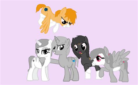 Have fun with different cut animal characters and create your memorable comic scenes. Jmkit Kitties As Ponies by puppy234brownie on DeviantArt