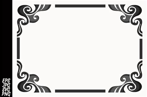 Rectangle Border Vector At Collection Of Rectangle