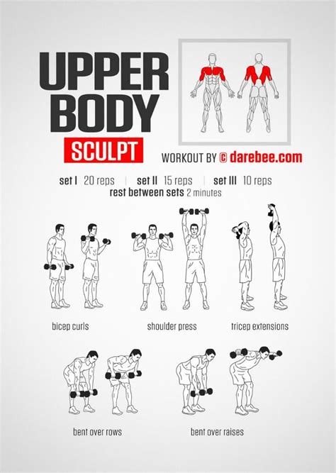 18 Arm Exercises With Weights For Men Gym Gymabsworkout