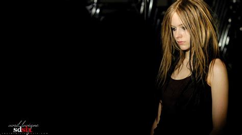 Wallpaper Women Model Blonde Dark Celebrity Singer Avril Lavigne Fashion Singing