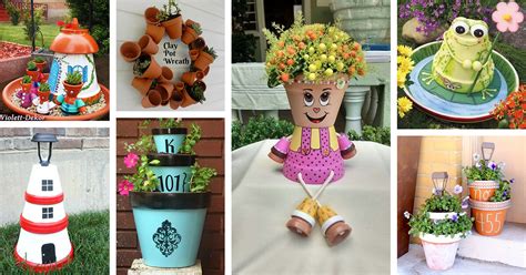 28 Best Diy Clay Flower Pot Crafts Ideas And Designs For 2023
