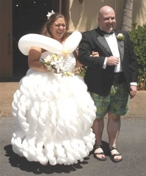 The Most Outrageous Wedding Dresses Funny Wedding