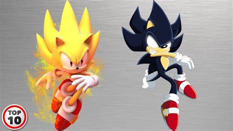 Top 10 Sonic Forms Youtube