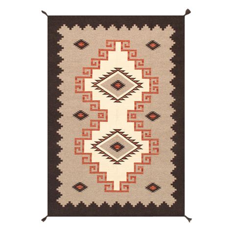 Navajo Style Hand Woven Wool Area Rug V6 Pasargad Touch Of Modern