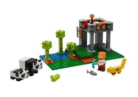 Sets Lego Minecraft 21158 The Panda Nursery Minifig Picturesbe