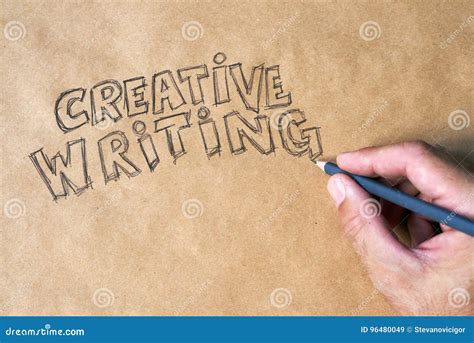 Creative Writing Concept Stock Image Image Of Author 96480049