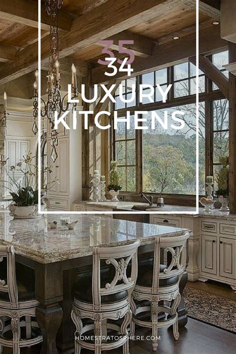 31 Custom Luxury Kitchen Designs Some 100k Plus Luxury Rustic