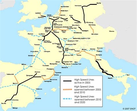 29 European High Speed Rail Map Online Map Around The World