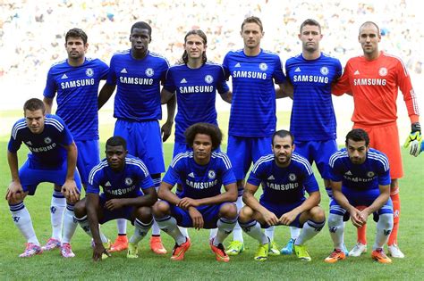 Flying high, up in the sky, we'll keep the blue flag flying high, from stamford bridge to istanbul, we'll. How Chelsea will line up this season | London Evening ...