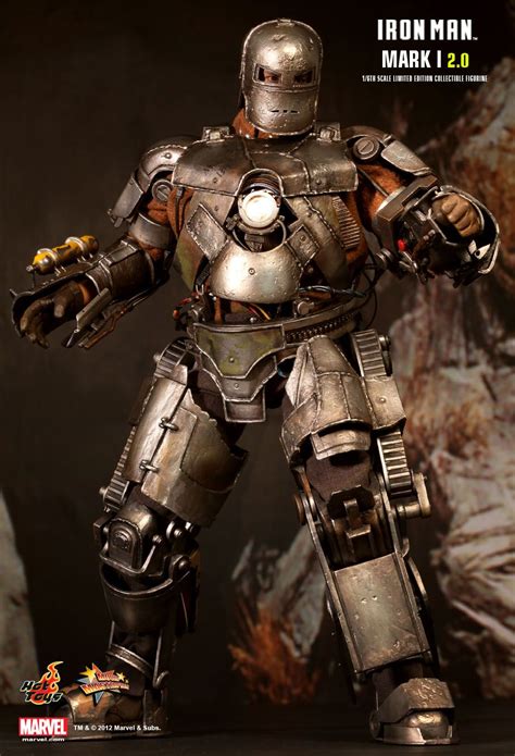 Need reference shots for a cosplay? Hot Toys : Iron Man - Mark I (2.0) 1/6th scale Limited ...