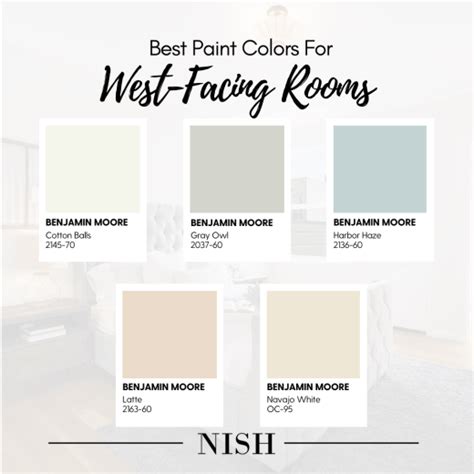 What Are The Best Paint Colors For West Facing Rooms Nish